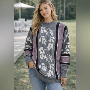 Vintage J. C. & Louis long sleeve giant sweater size L